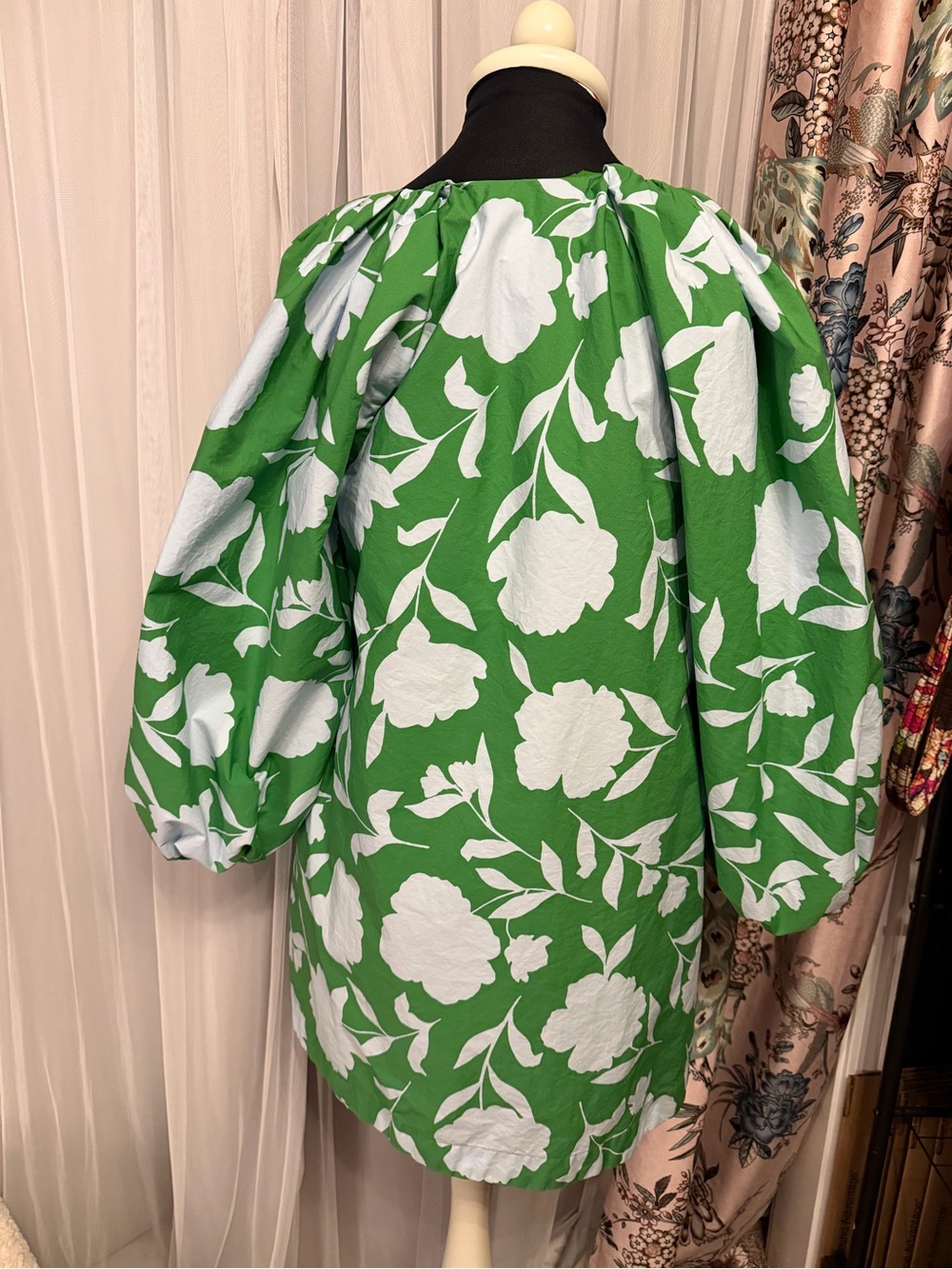 kate spade Green and White Floral bubble dress, Target pop up - Picture 5 of 9